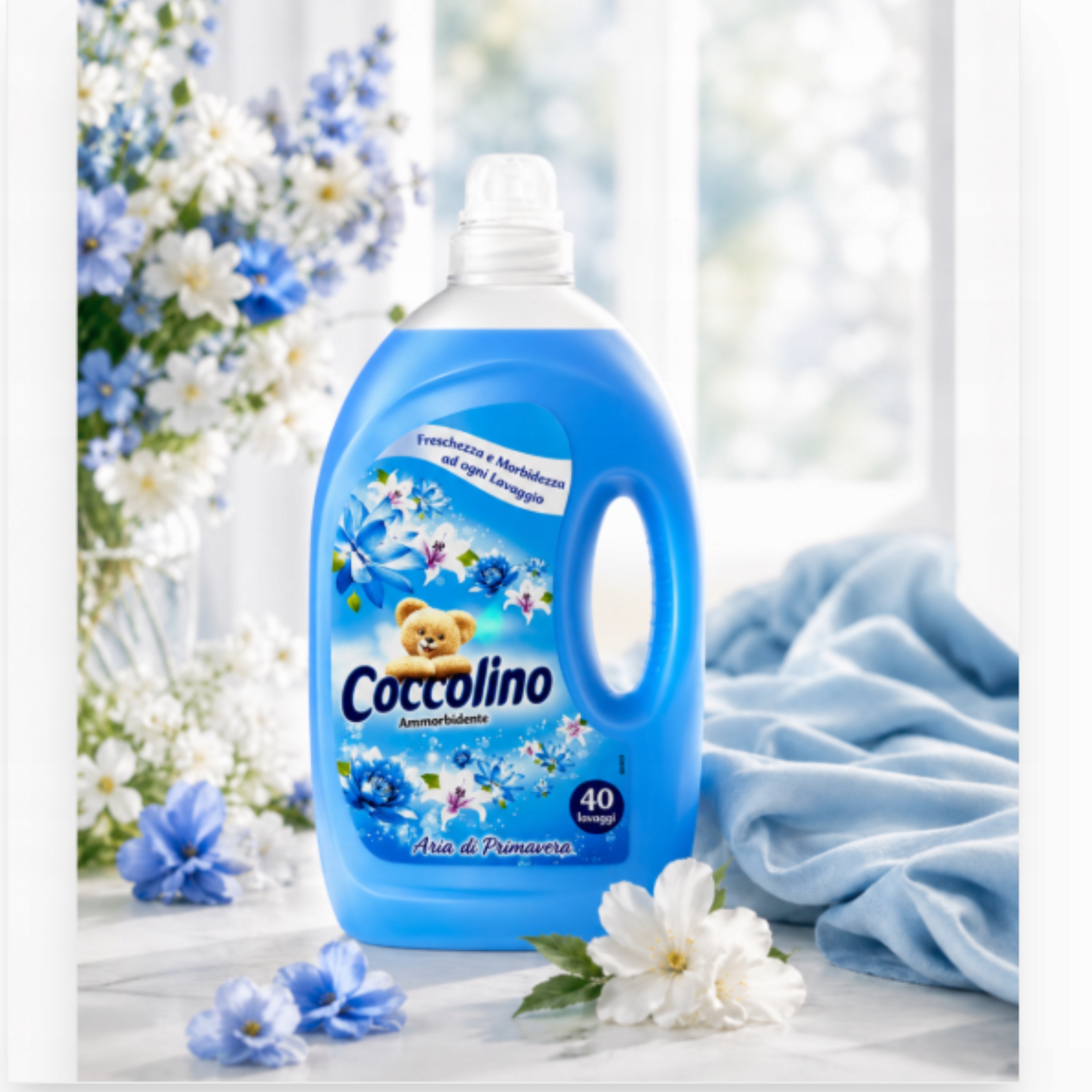 Płyn do Płukania Coccolino Niebieski Uniwersalny 40 Prań Aria di Primavera - obrazek 5
