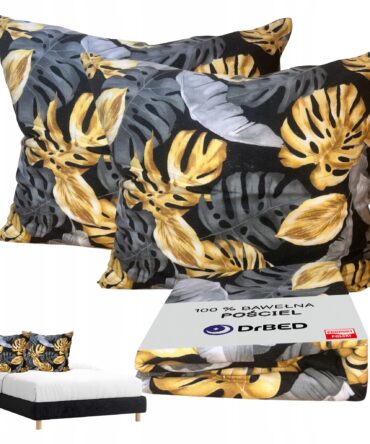 Komplet Pościeli Flanela Pościel Flanelowa Grubsza Polska Monstera