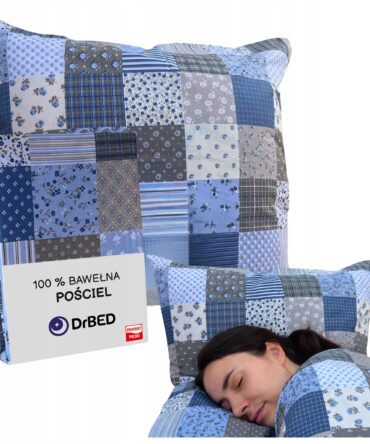 Komplet Pościeli Pościel Bawełniana 100% na Zamek Poszwa 2 Poszewki