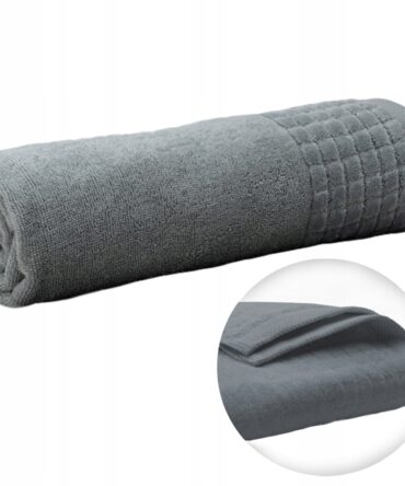 Ręcznik Kąpielowy Bawełniany Frotte Chłonny Materiał Szybkoschnący