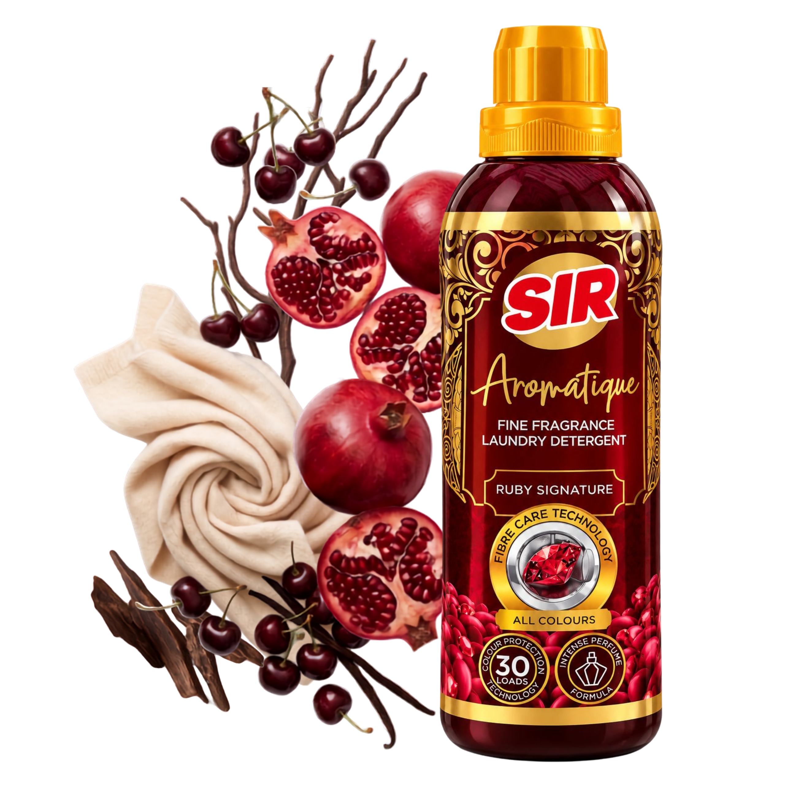 Płyn do Prania Sir Uniwersalny Perfumowany Detergent 750ml 30 Prań Turecki