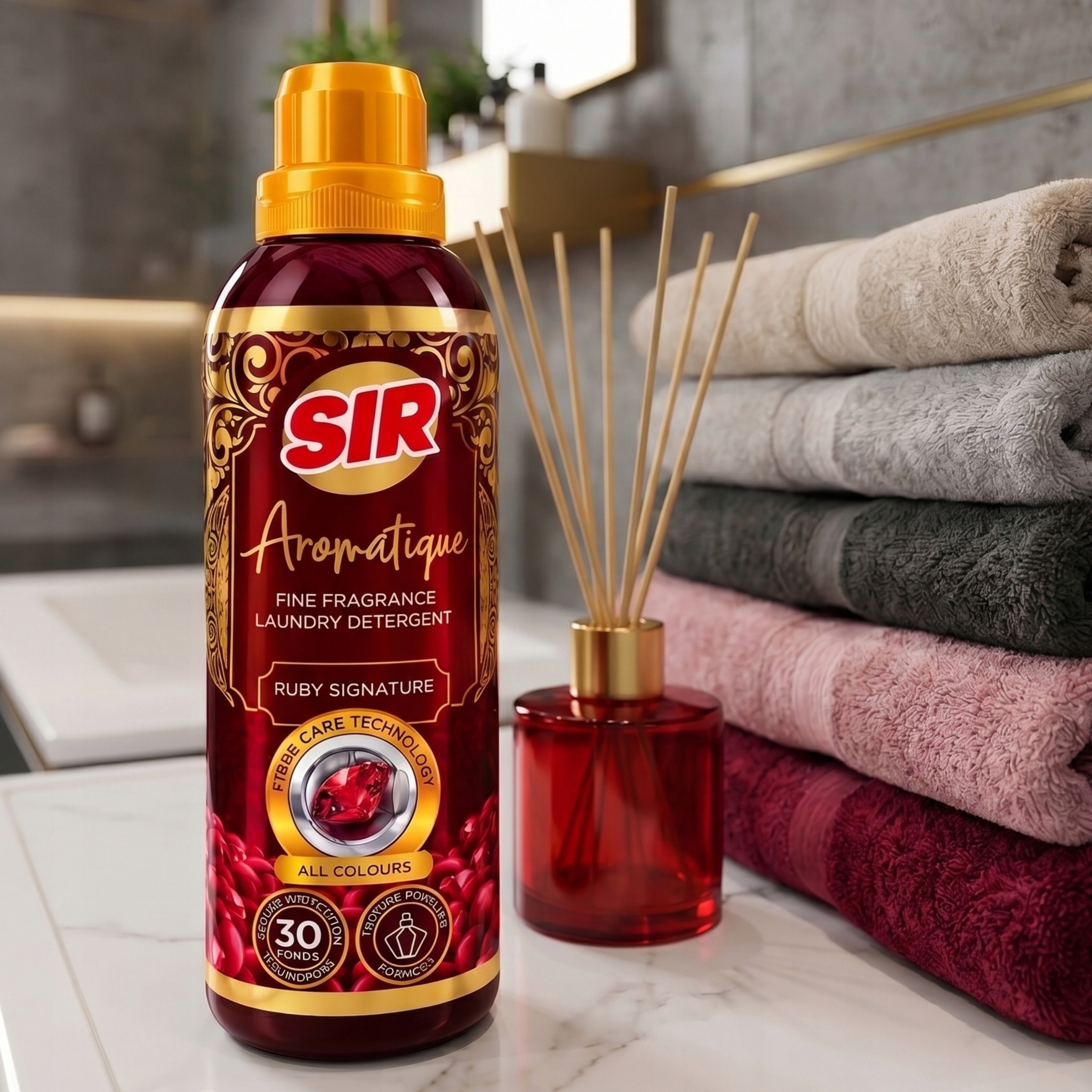 Płyn do Prania Sir Uniwersalny Perfumowany Detergent 750ml 30 Prań Turecki - obrazek 4
